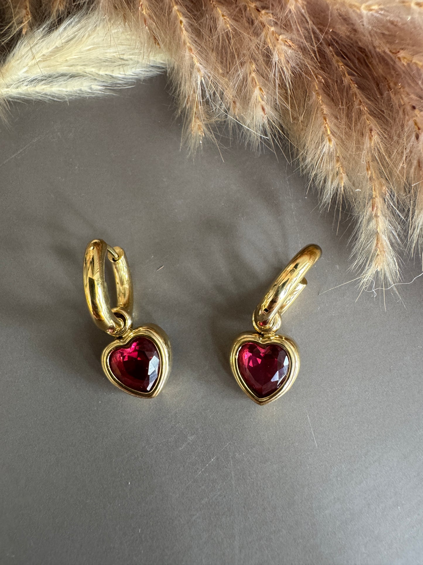 Little heart earrings