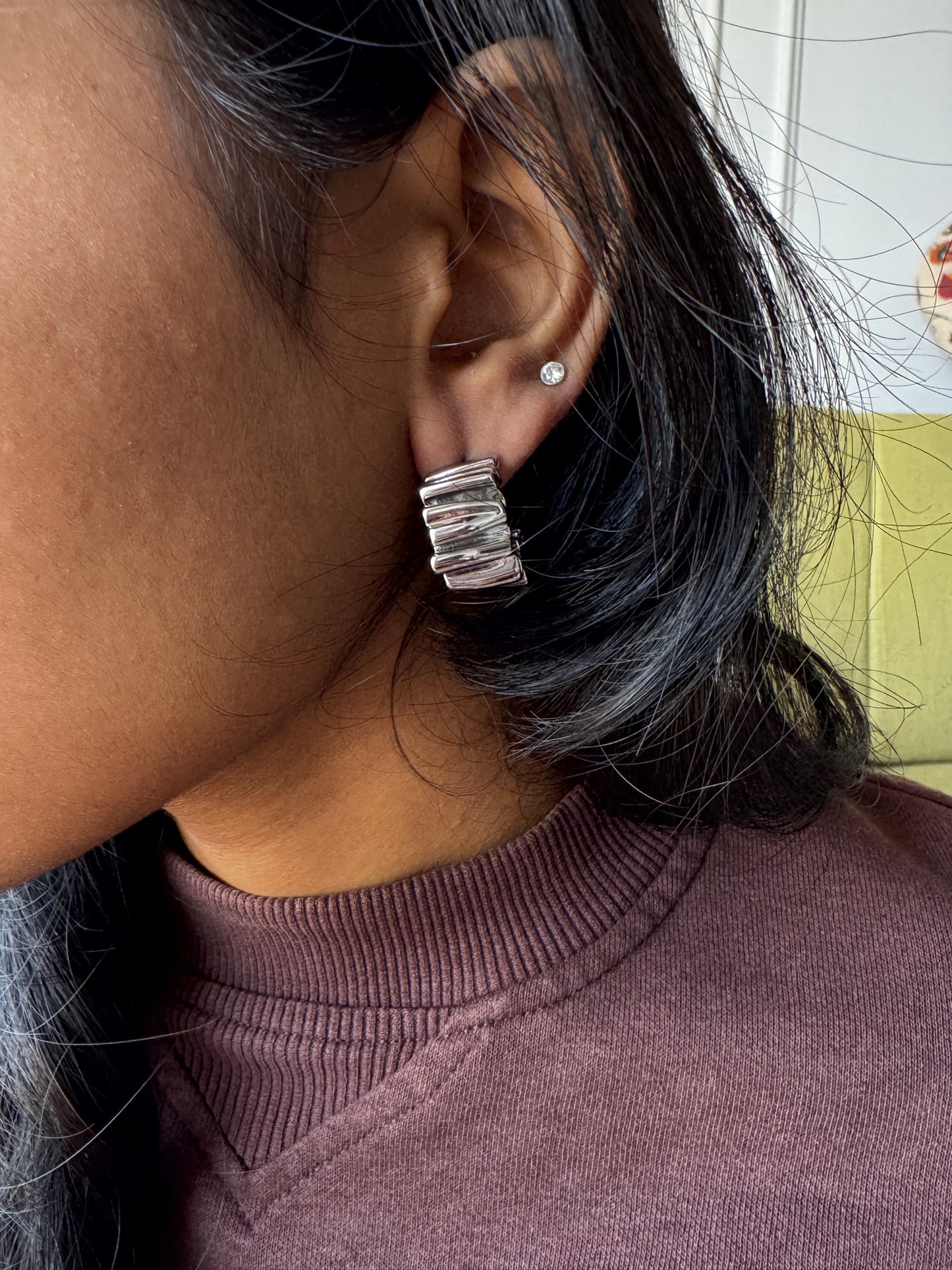 Twirl earrings