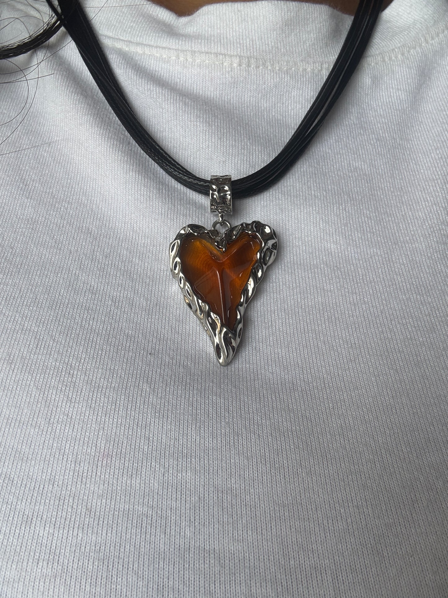 Devil heart Necklace