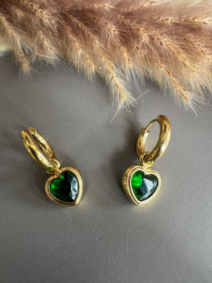 Little heart earrings