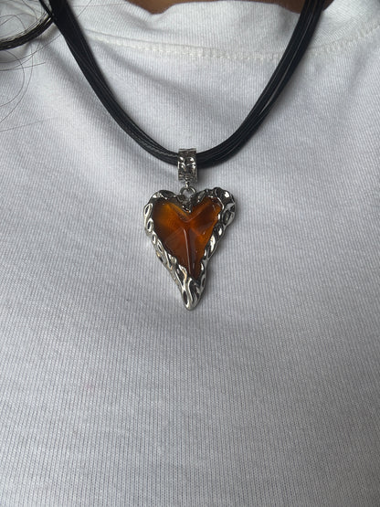 Devil heart Necklace