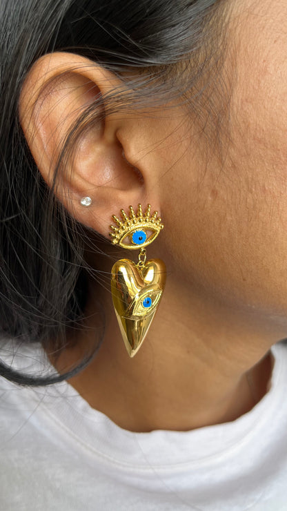 Evil Eye Earrings