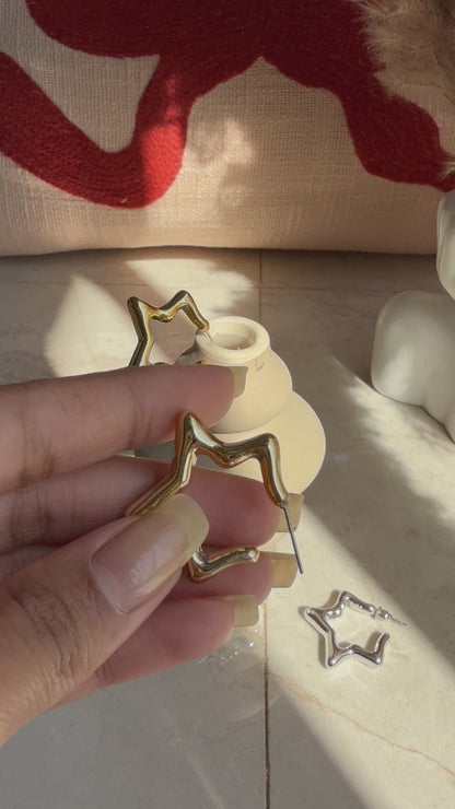 Star girl earings!!!!